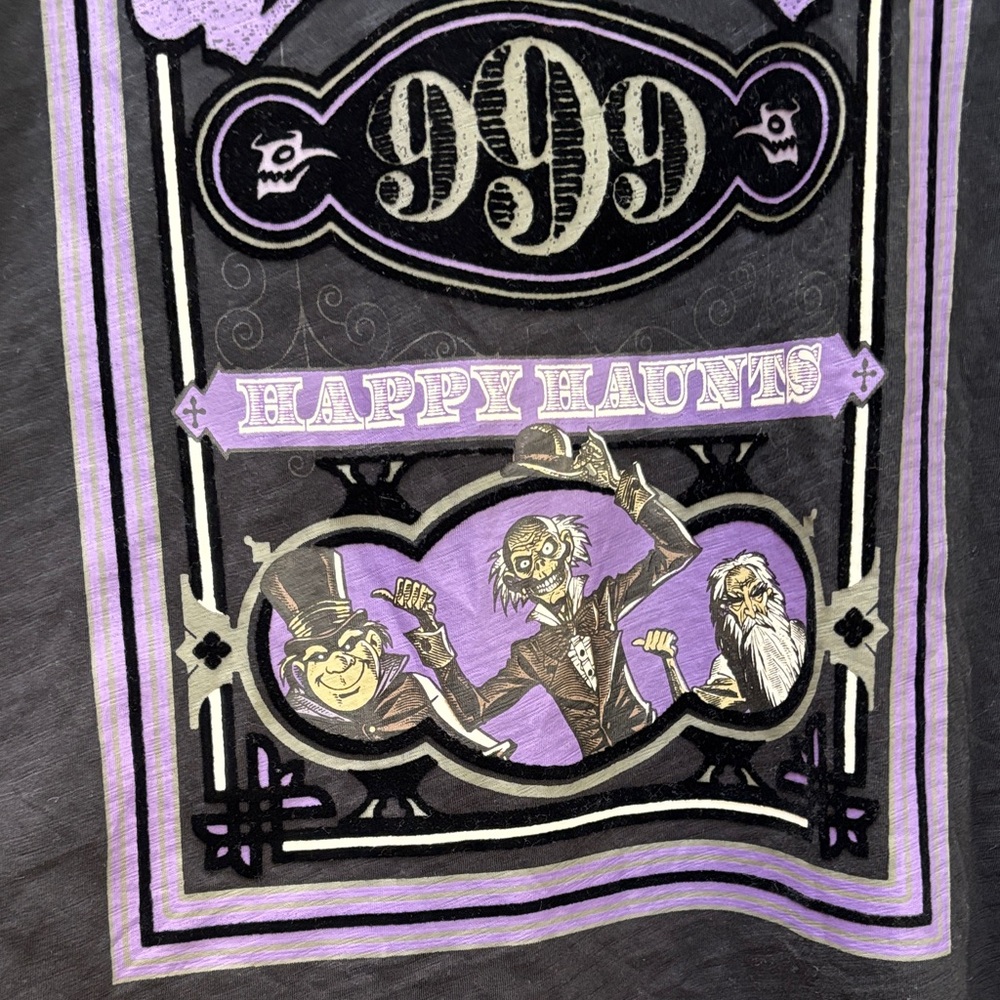Disney Haunted Mansion Hitch Hiking Ghosts Tee Sz 1X - Picture 6 of 8
